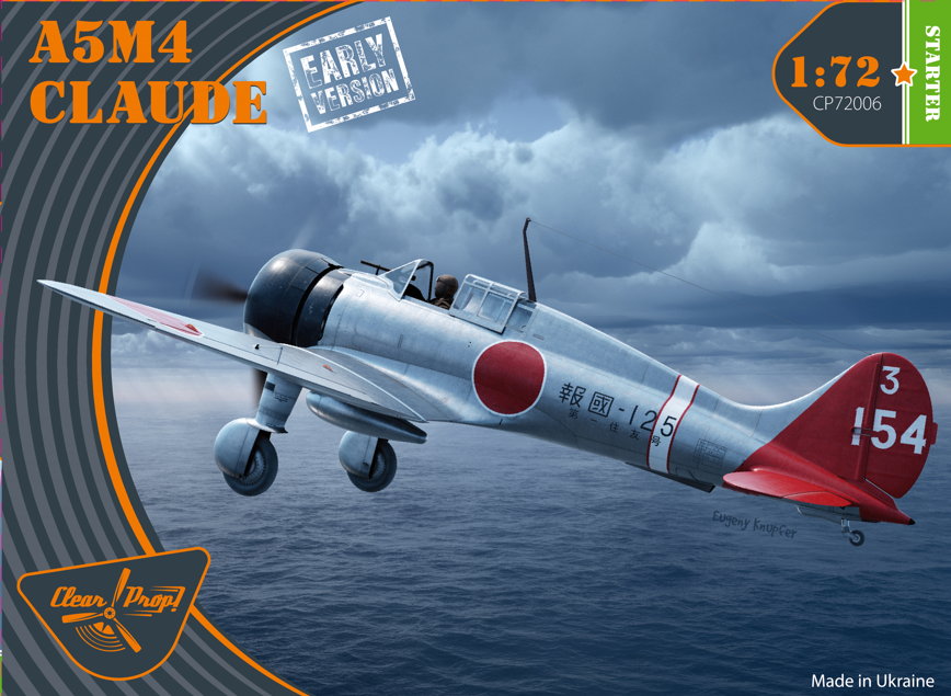Clear Prop Models CP72006 1:72 Mitsubishi A5M2b Claude