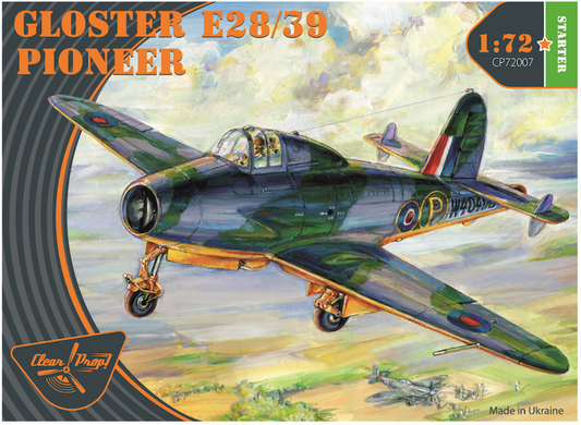 Clear Prop Models CP72007 1:72 Gloster E28/39