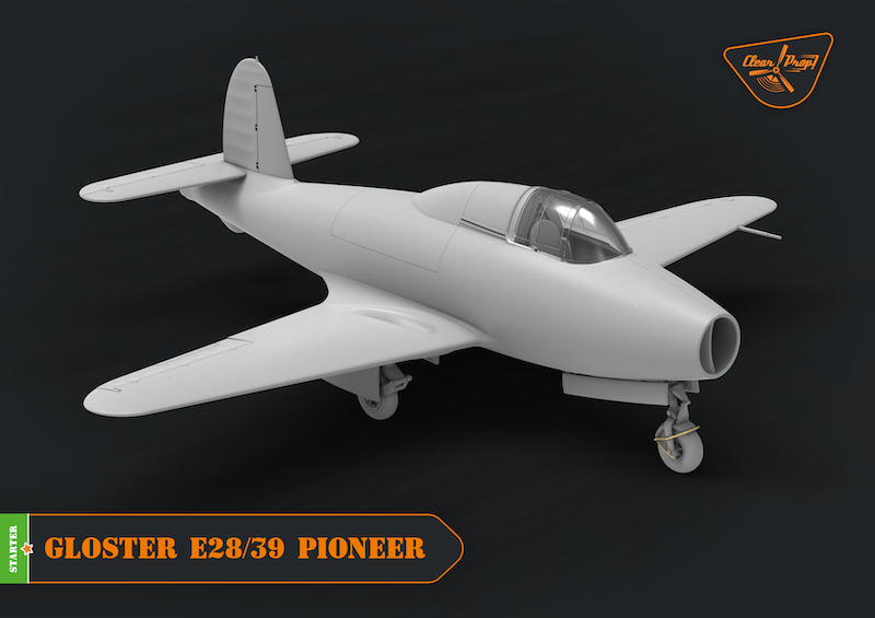 Clear Prop Models CP72007 1:72 Gloster E28/39