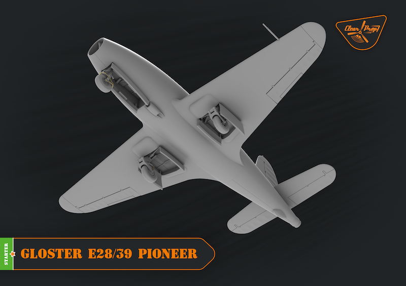 Clear Prop Models CP72007 1:72 Gloster E28/39