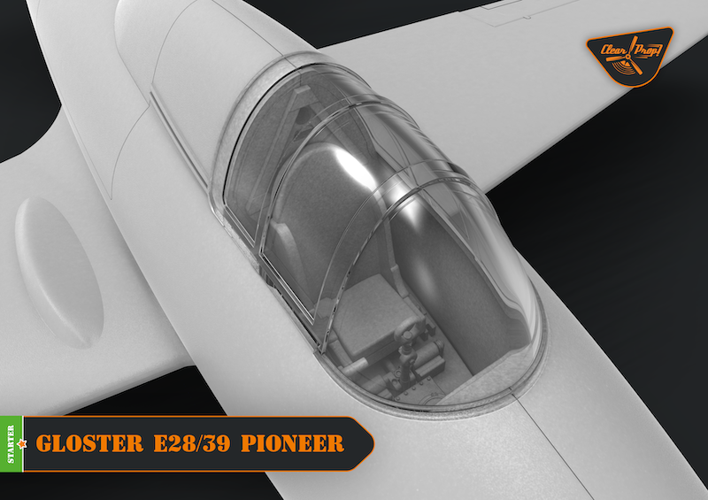 Clear Prop Models CP72007 1:72 Gloster E28/39