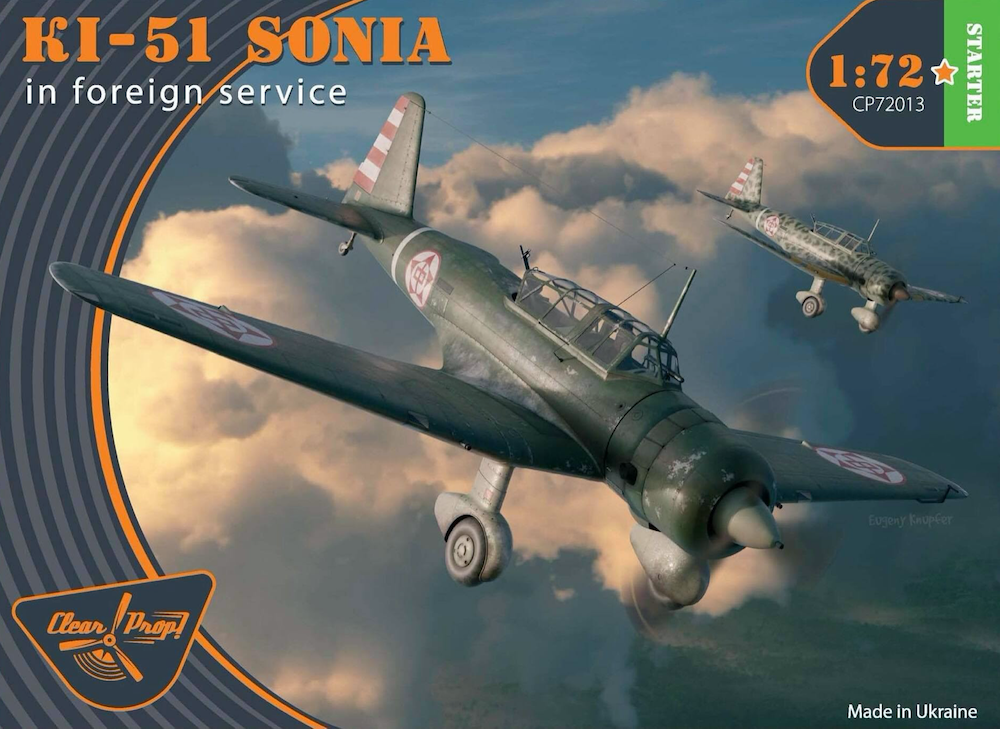 Clear Prop CP72013 1:72 Mitsubishi Ki-51 Sonia Foreign Service