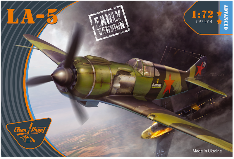 Clear Prop Models CP72014 1:72 Lavochkin La-5/early version