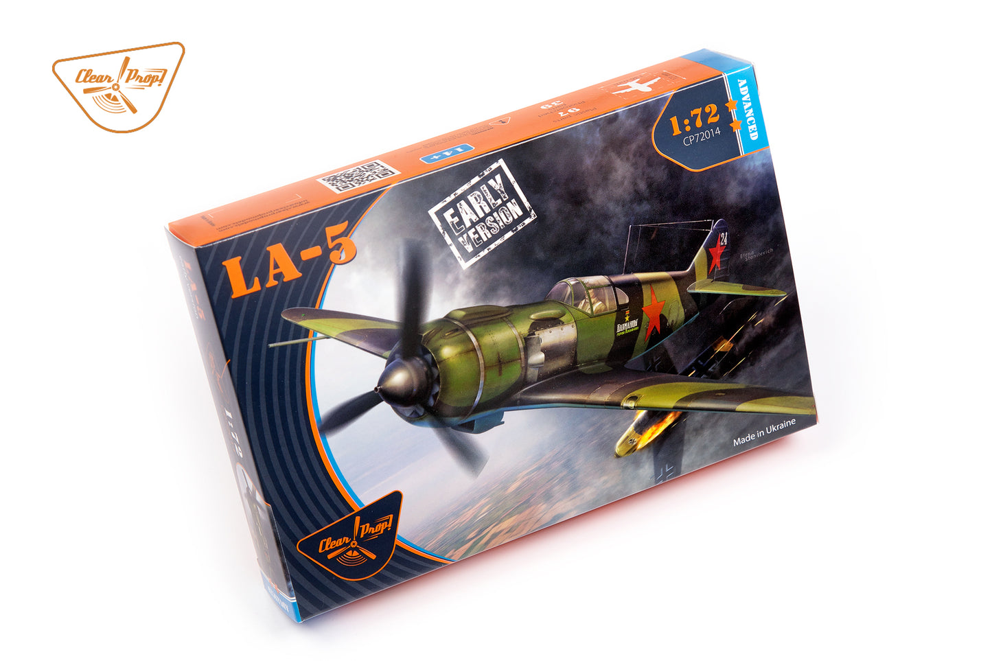 Clear Prop Models CP72014 1:72 Lavochkin La-5/early version