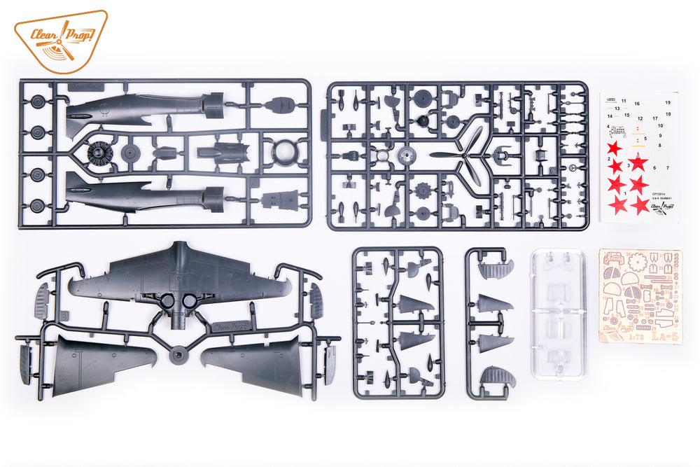 Clear Prop Models CP72014 1:72 Lavochkin La-5/early version