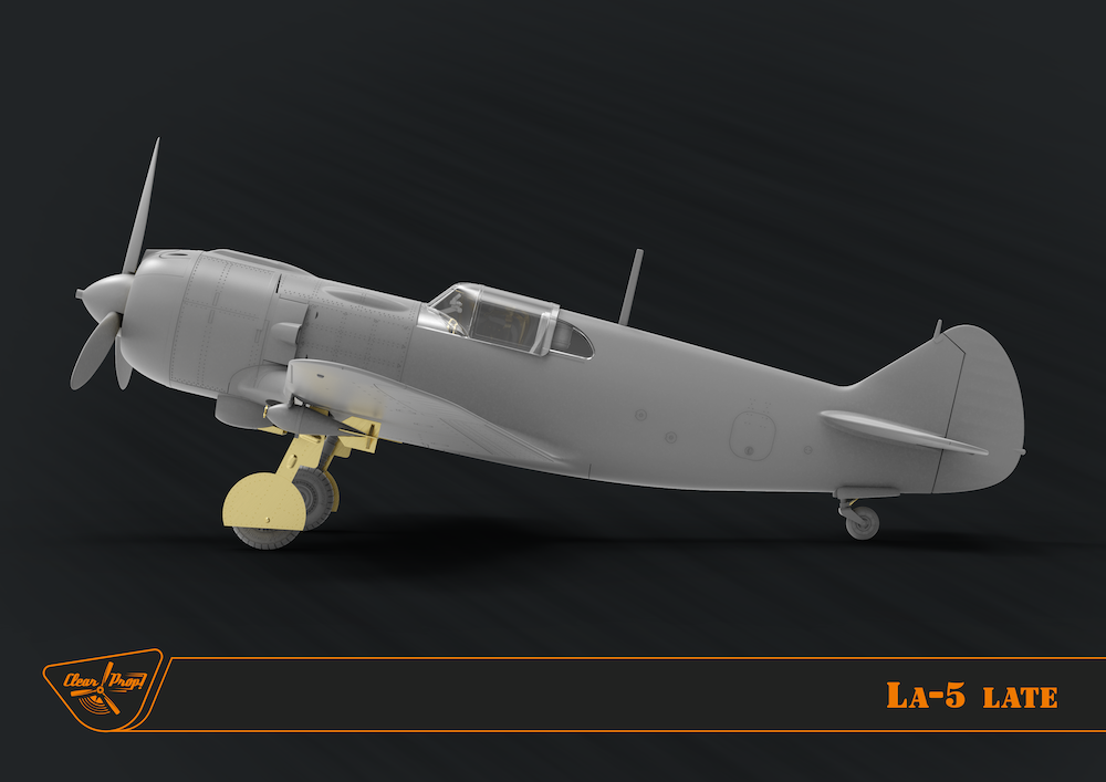 Clear Prop Models CP72015 1:72 Lavochkin La-5/late version Advanced kit