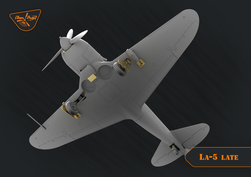 Clear Prop Models CP72015 1:72 Lavochkin La-5/late version Advanced kit