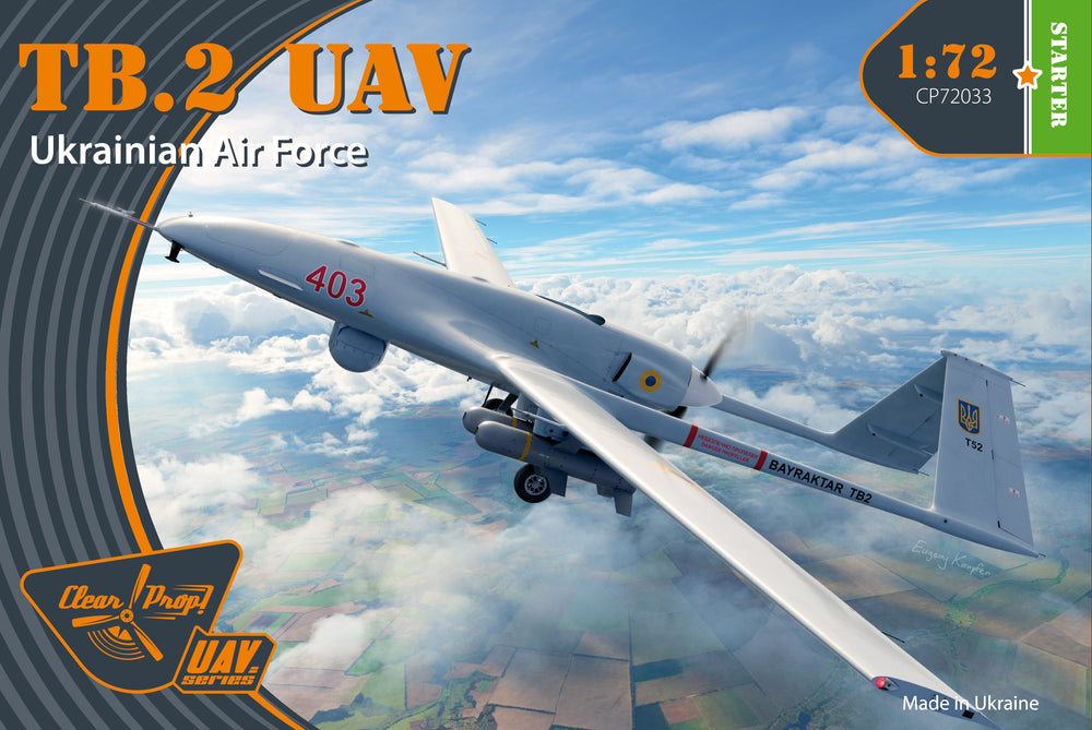 Clear Prop Models CP72033 1:72 Bayraktar TB.2 UAV UKRAINIAN ARMY
