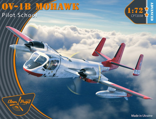 Clear Prop CP72038 1:72 OV-1B Mohawk Pilot School Advanced Kit