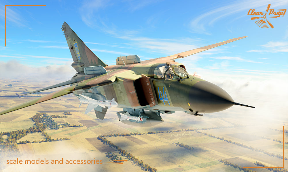 Clear Prop CP72042 1:72 Mikoyan MiG-23MLD Ukrainian Flogger-K