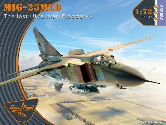Clear Prop CP72042 1:72 Mikoyan MiG-23MLD Ukrainian Flogger-K