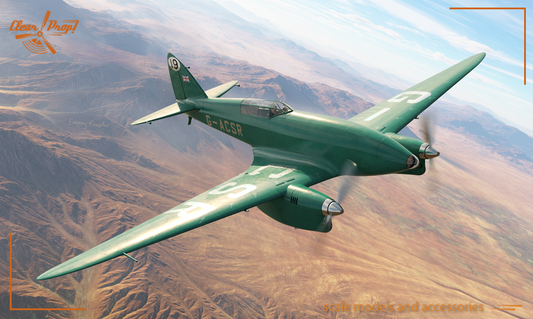 Clear Prop CP72051 1:72 DH.88 Comet MacRobertson Trophy Race
