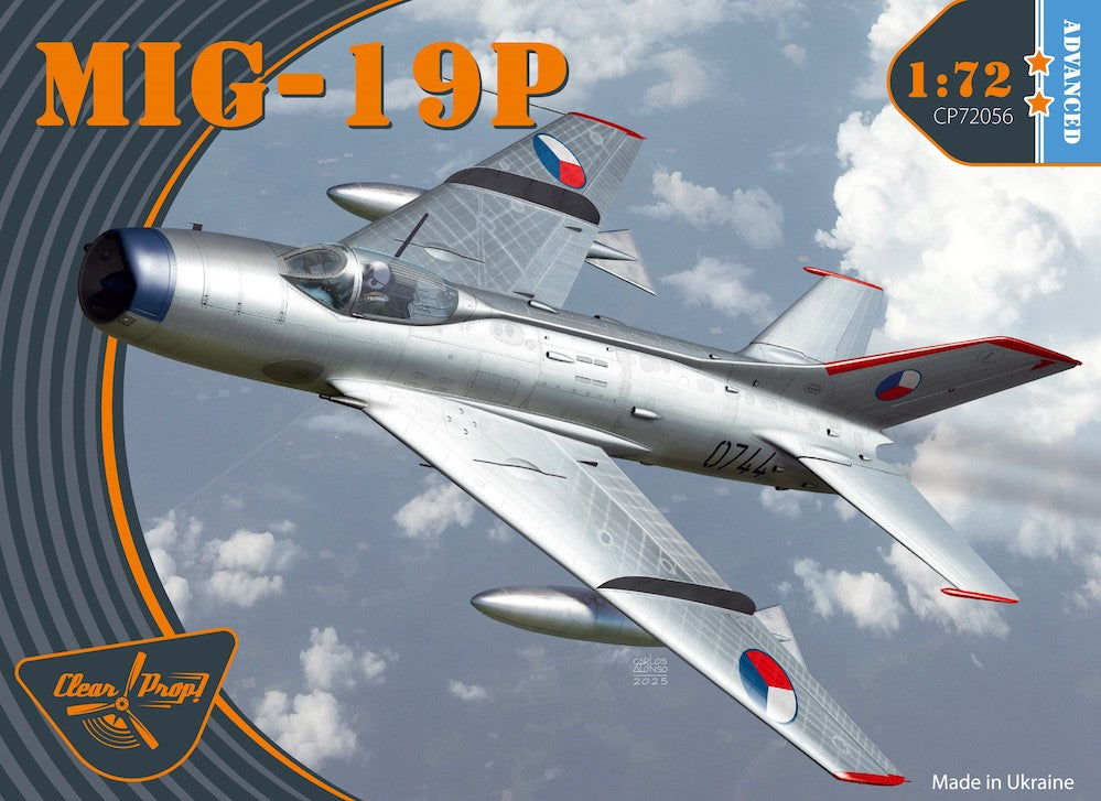 Clear Prop Models CP72056 1:72 Mikoyan MiG-19Pt