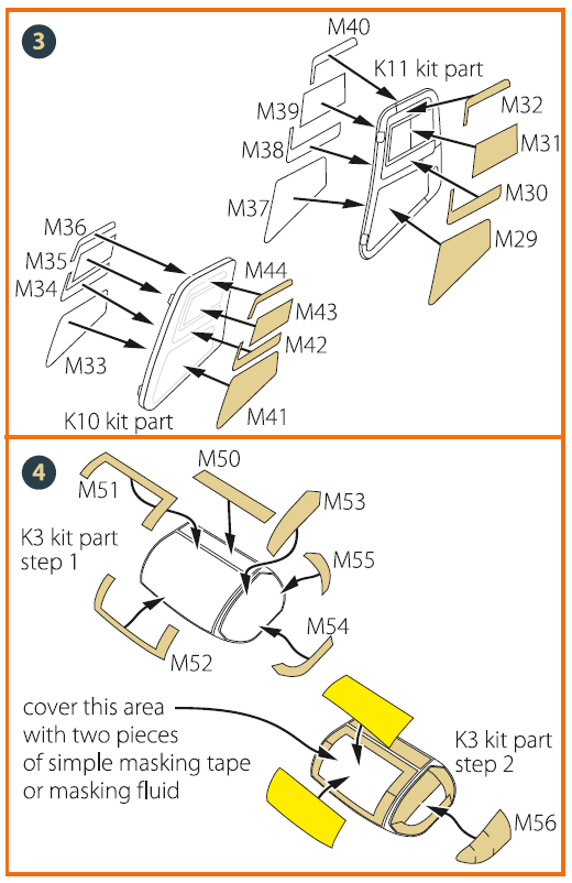 Clear Prop CPA35001 1:35 Sikorsky CH-54A Tarhe Paint Mask