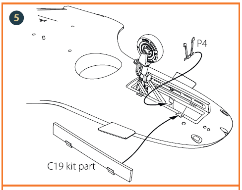 Clear Prop Models CPA48019 1:48 Bayraktar TB.2 Unmanned Aerial Vehicle PE parts
