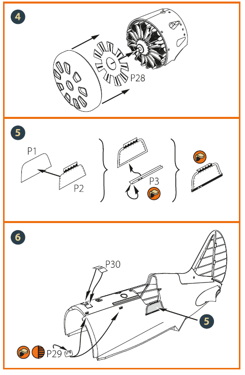 Clear Prop Models CPA48023 1:48 Polikarpov I-16 type 5 EXTERIOR PE set