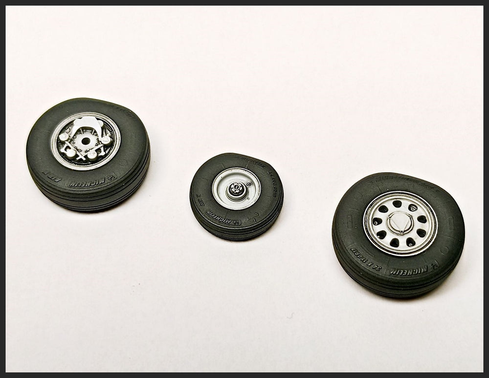 Clear Prop Models CPA48033 1:48 F-35A Lightning II Wtd wheel set