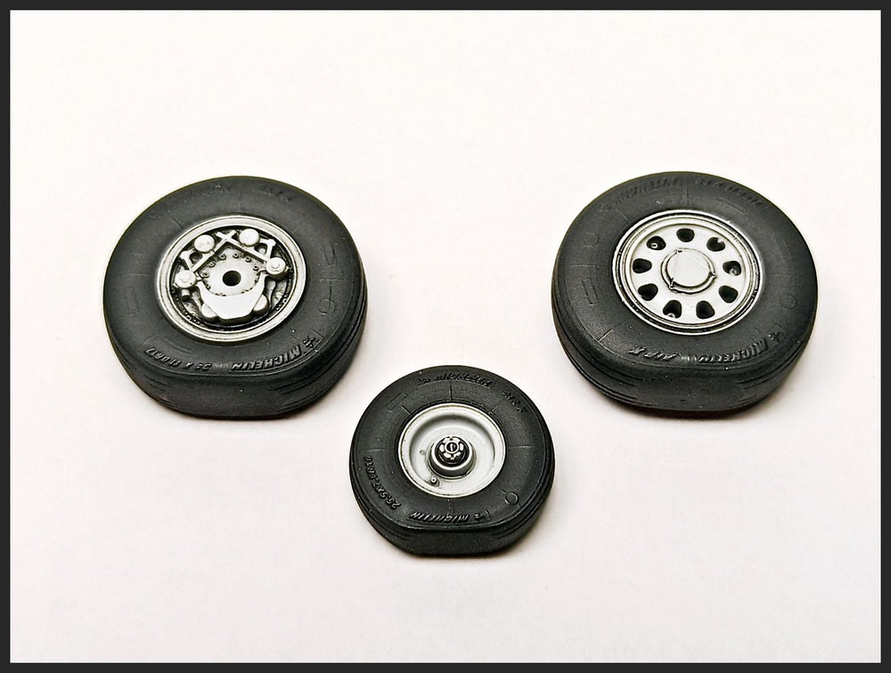 Clear Prop Models CPA48033 1:48 F-35A Lightning II Wtd wheel set