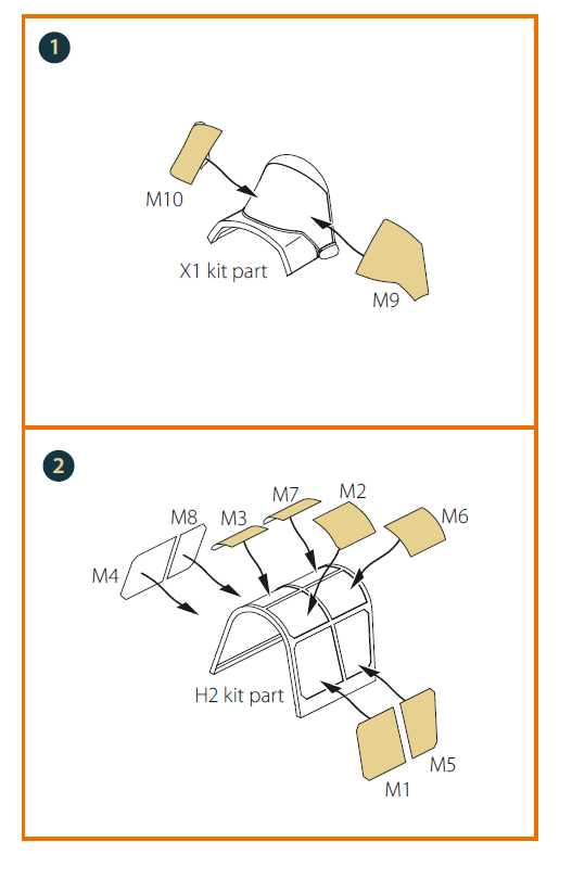 Clear Prop CPA48076 1:48 Curtiss Hawk H-75M Paint Mask