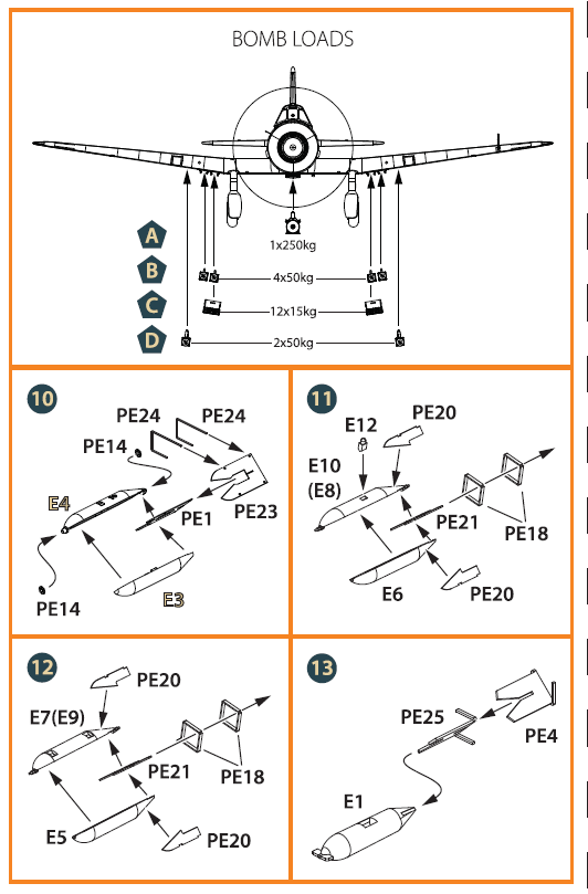 Clear Prop CPA72026 1:72 Mitsubishi Ki-51 Sonia Plastic & PE Set