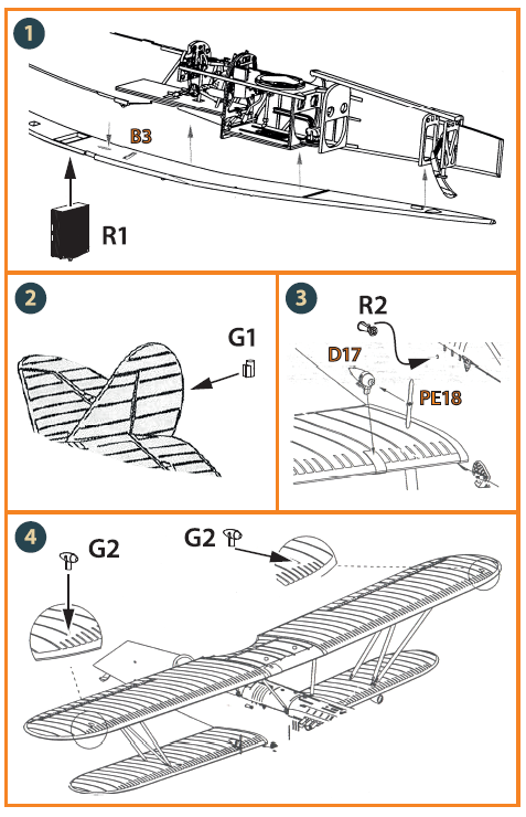 Clear Prop Models CPA72034 1:72 Polikarpov R-5 Exterior set