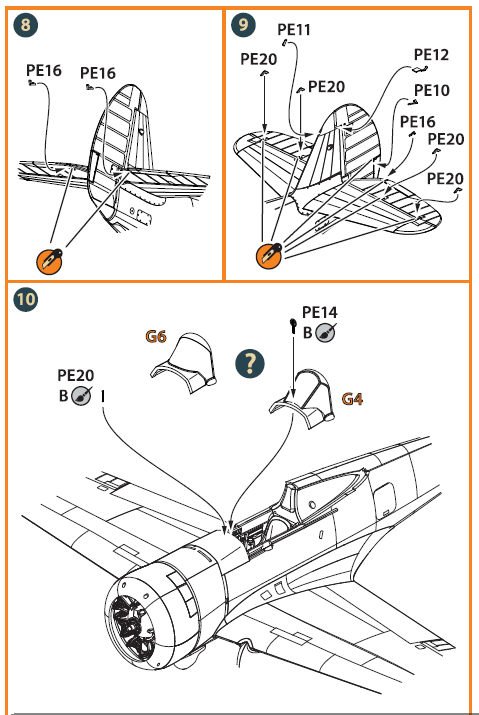 Clear Prop Models CPA72045 1:72 Curtiss Hawk H-75 M/N/O PE parts