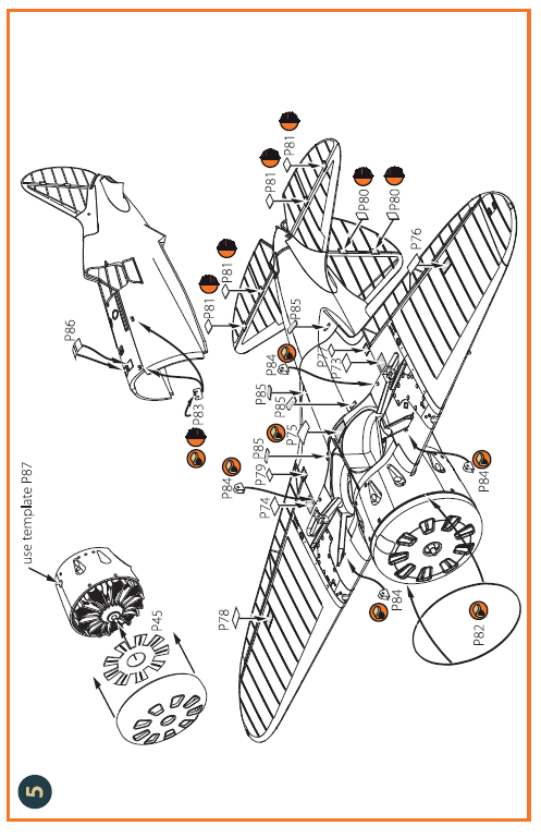 Clear Prop Models CPA72084 1:72 Polikarpov I-16 type 5 PE set