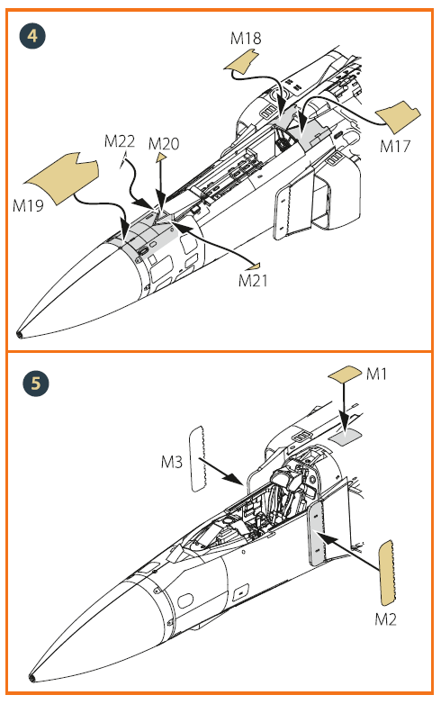 Clear Prop CPA72099 1:72 MiG-23ML/MLD/P/MLAE Exterior Paint Mask