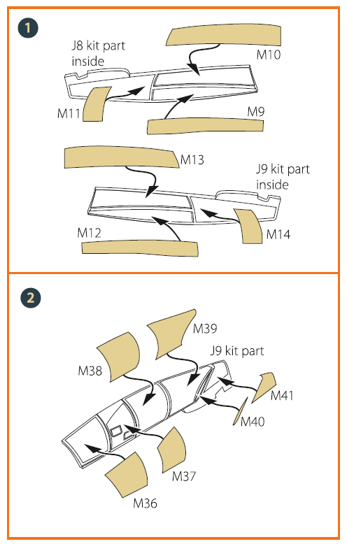 Clear Prop CPA72116 1:72 Me-410A-1/U-2 & U4 Paint Mask