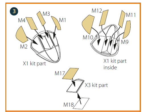 Clear Prop CPA72162 1:72 F-86A Sabre Double-Sided Paint Mask