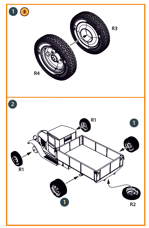 Clear Prop Models CPA72182 1:72 Soviet ZiS-5V wheel set