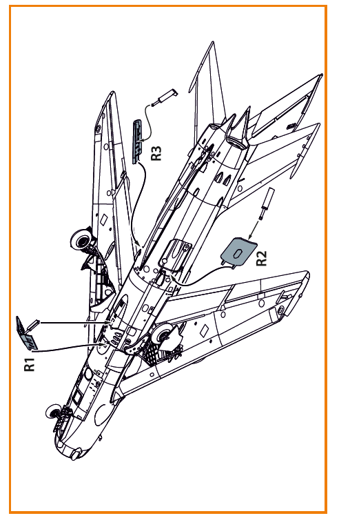 Clear Prop Models CPA72187 1:72 Mikoyan MiG-19P/MiG-19PM air brakes