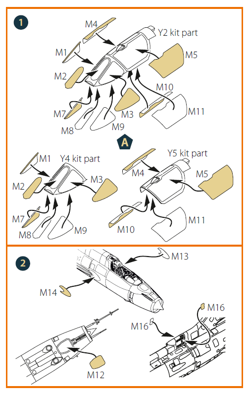 Clear Prop CPA72202 1:72 Sukhoi Su-17M3/4 Double-Sided Paint Mask