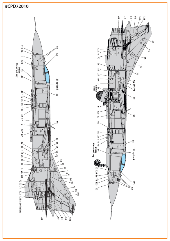 Clear Prop CPD72010 1:72 MiG-23ML/MLA Stencils Grey Schemes