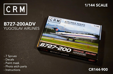 CR Models CR144-900 1:144 Boeing 727-200ADV in Yugoslav Airlines livery