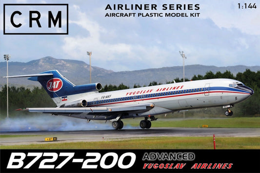 CR Models CR144-900 1:144 Boeing 727-200ADV in Yugoslav Airlines livery