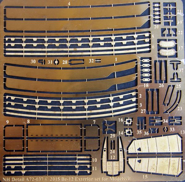 NH Detail CS72-004 1:72 Beriev Be-12 double set containing NHA72037 and NHA72038