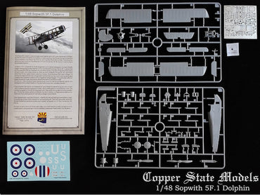 Copper State CSM1026 1:48 Sopwith 5F.1 Dolphin WWI Aircraft