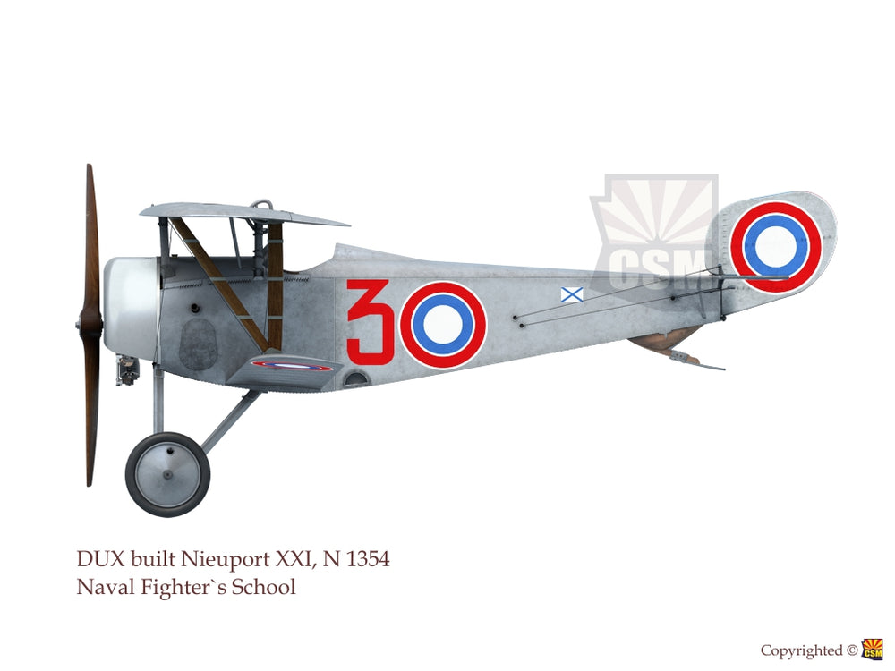 Copper State Models CSM32-003 1:32 Nieuport XXI in Russian Service