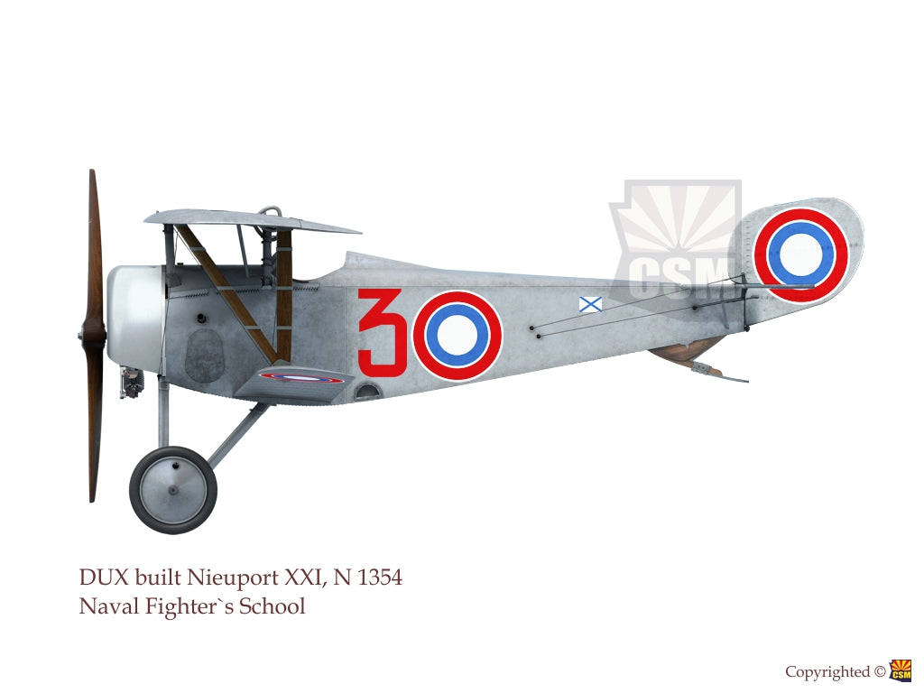 Copper State Models CSM32-003 1:32 Nieuport XXI in Russian Service