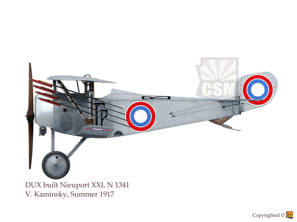 Copper State Models CSM32-003 1:32 Nieuport XXI in Russian Service