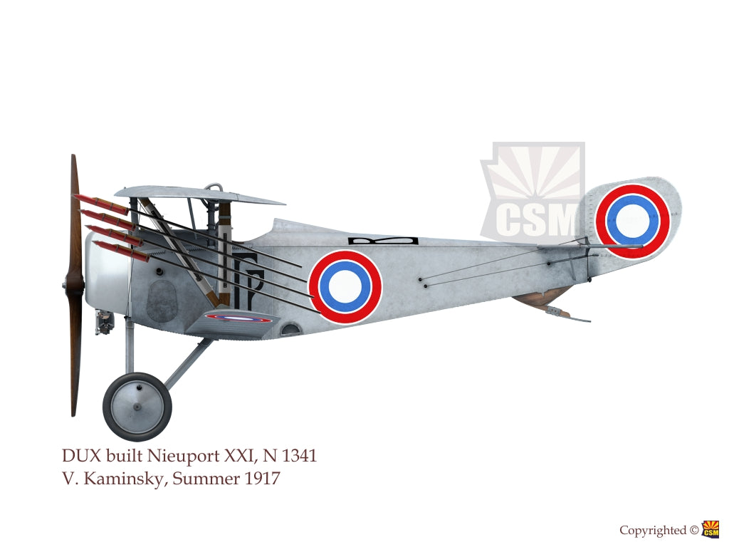 Copper State Models CSM32-003 1:32 Nieuport XXI in Russian Service