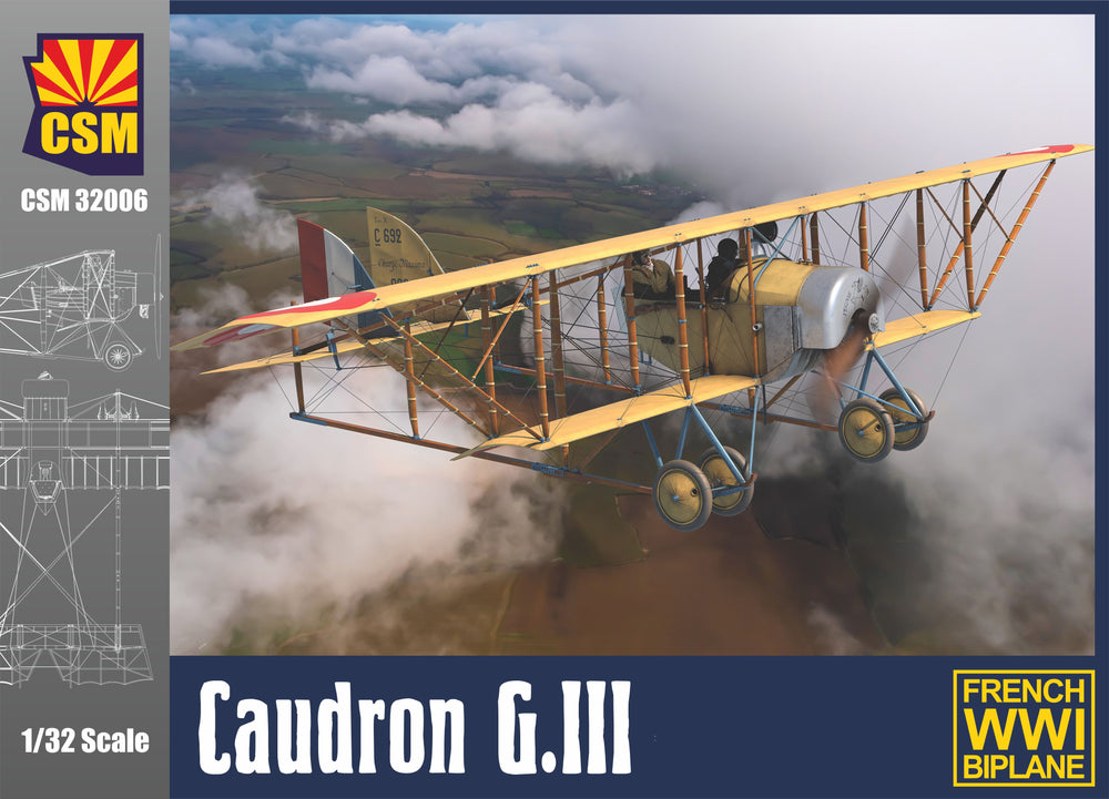 Copper State Models CSM32-006 1:32 Caudron G.III