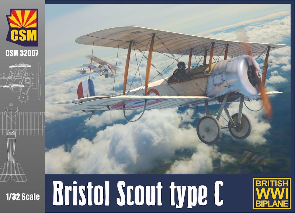 Copper State Models CSM32-007 1:32 Bristol Scout