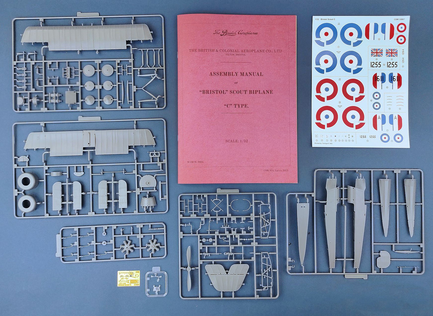 Copper State Models CSM32-007 1:32 Bristol Scout