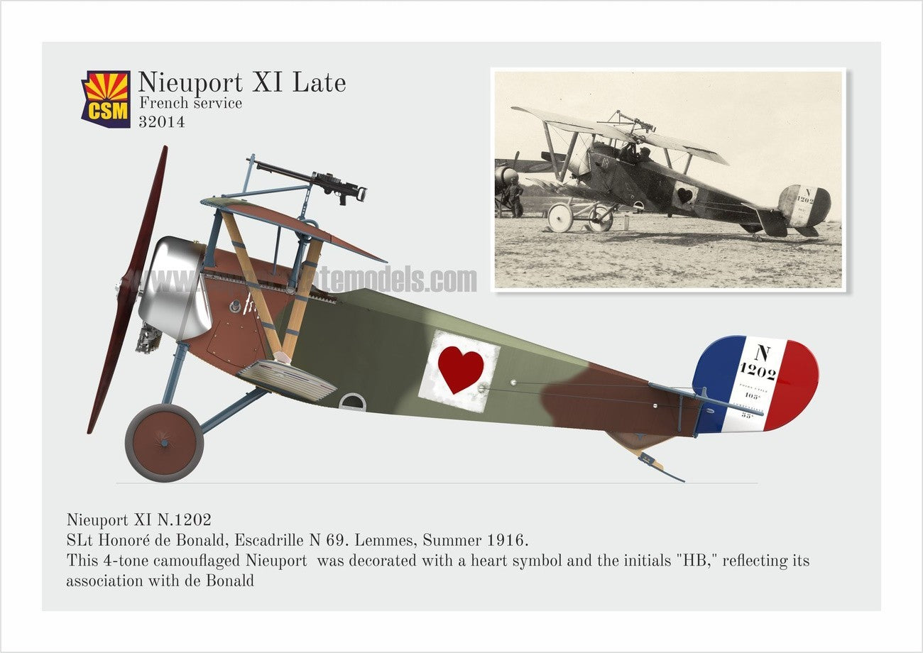 Copper State Models CSM32-014 1:32 Nieuport XI late version