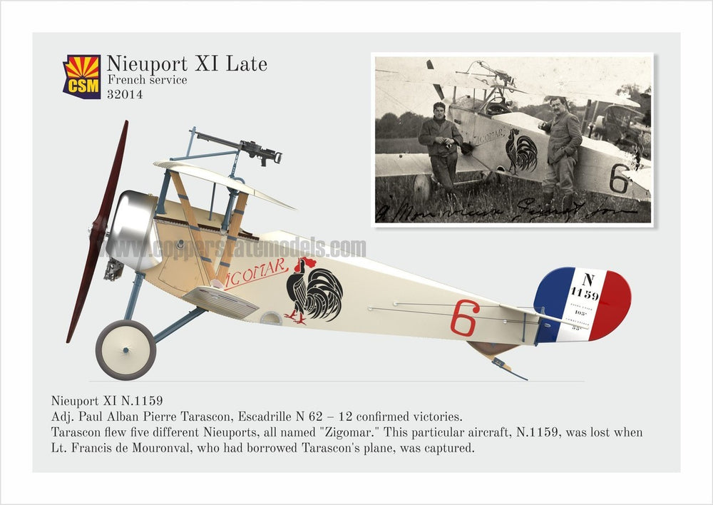 Copper State Models CSM32-014 1:32 Nieuport XI late version
