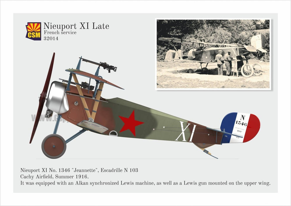 Copper State Models CSM32-014 1:32 Nieuport XI late version