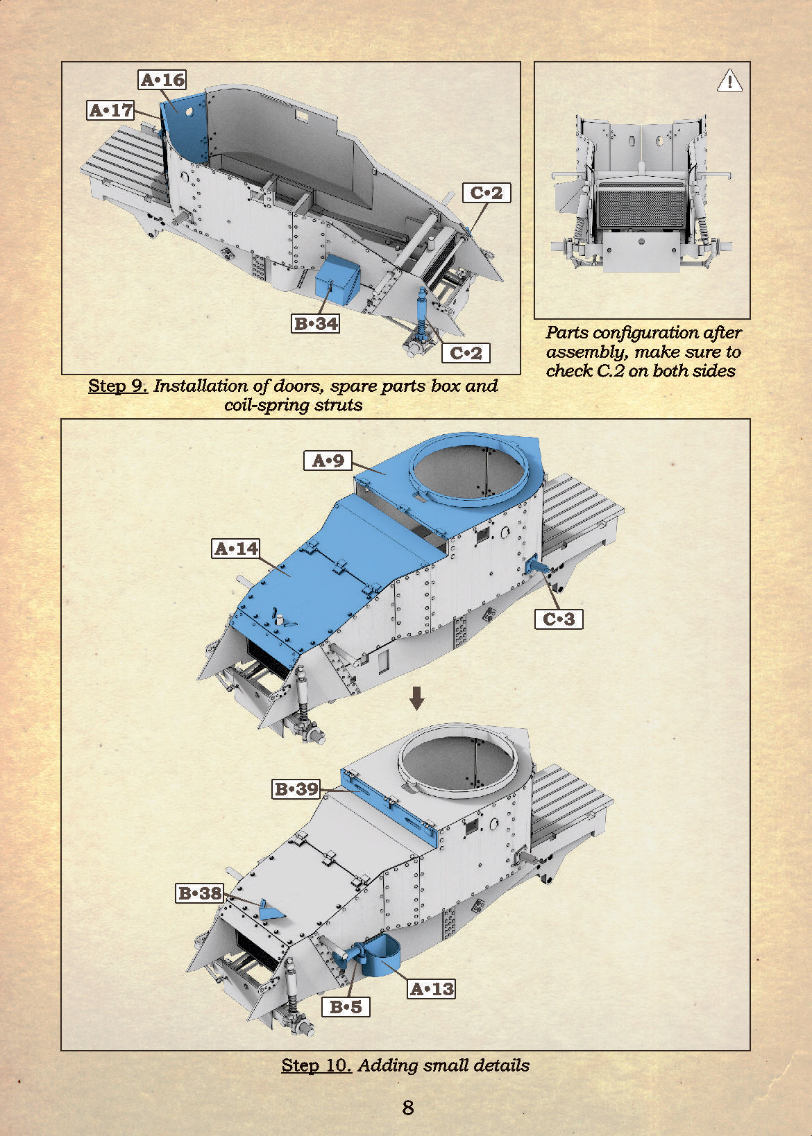 Copper State Models CSM35001 1:35 Lanchester British WWI armoured car