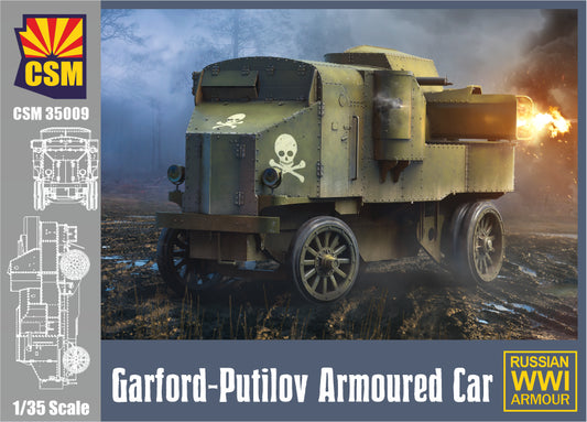 Copper State Models CSM35009 1:35 Garford-Putilov armoured car